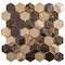 Andova Tiles ANDOVA TILES Xen 2" W x 2" L Mosaic Wall Tile ANDXEN607 - alternate 1